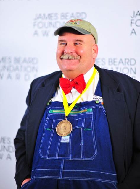 Farmer Lee Jones: why the bibs and bow tie? | The Chef's Garden